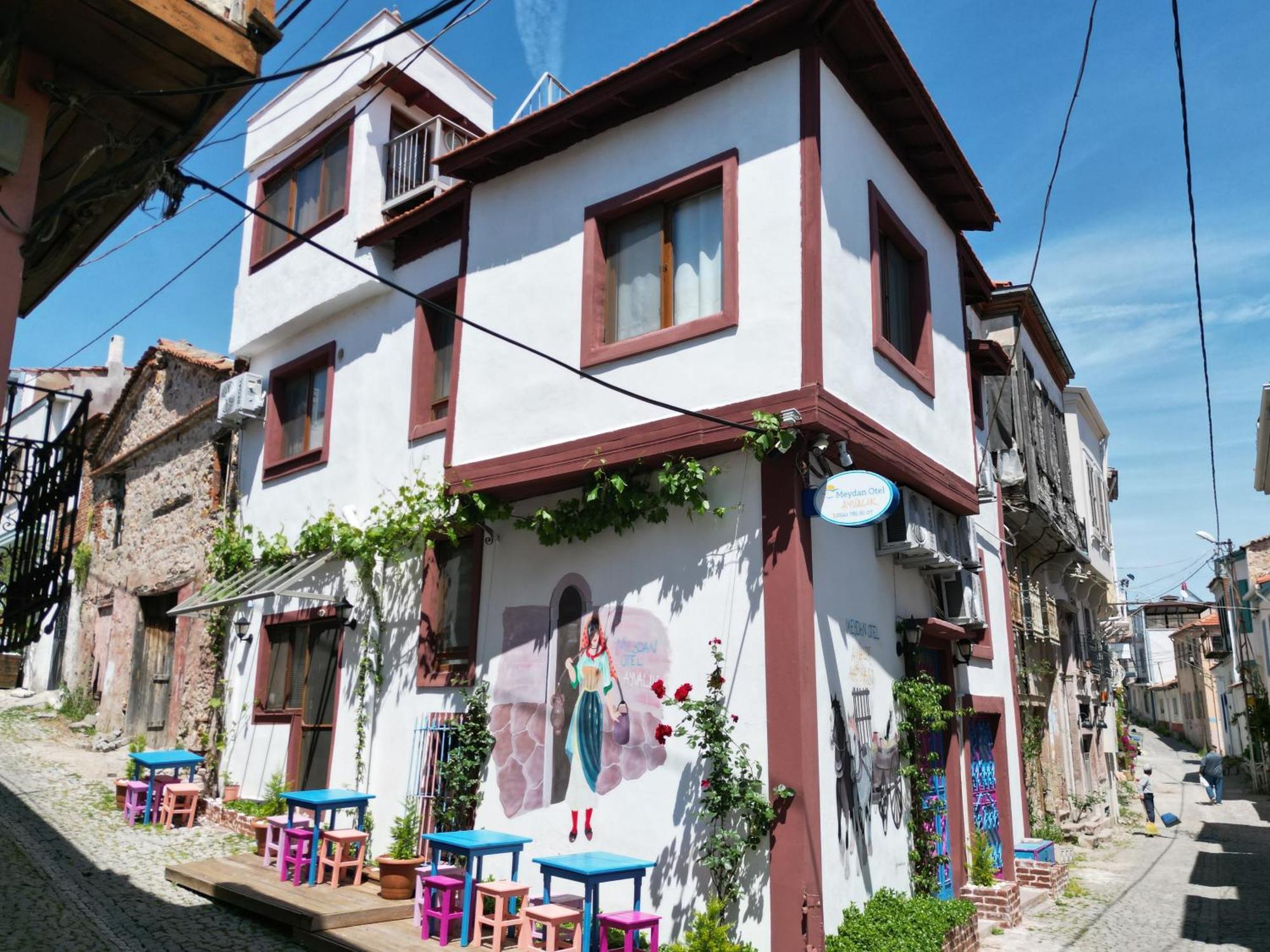 Meydan Otel Ayvalı Dış mekan fotoğraf